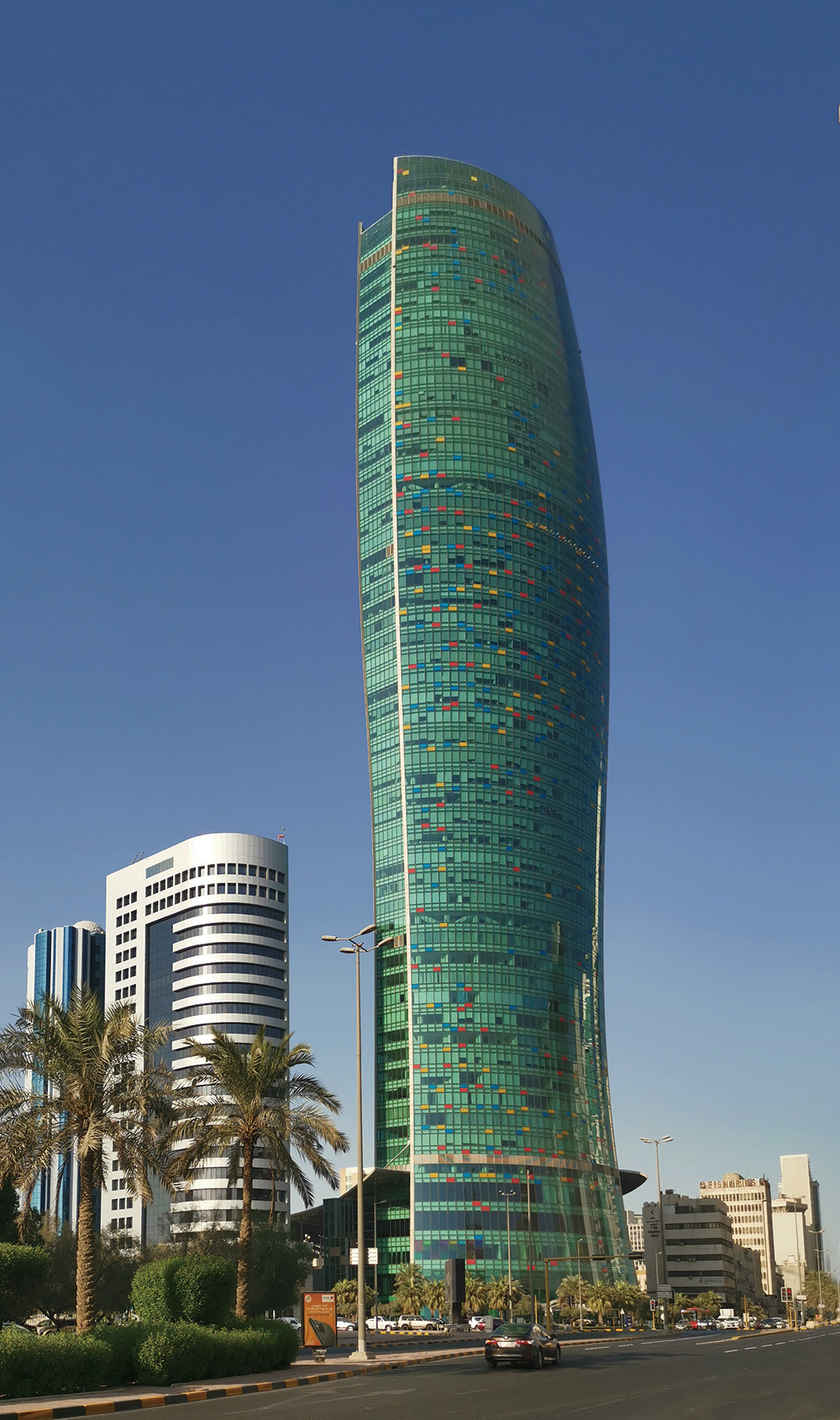 科威特1600米高楼图片
